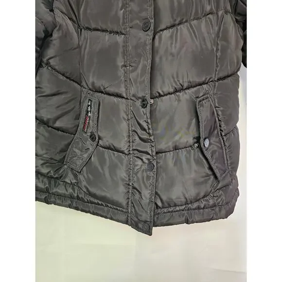 CANADA WEATHER GEAR Puffer Jacket - Quilted Heavyweight Puffer Parka Jacket - Picture 4 of 12